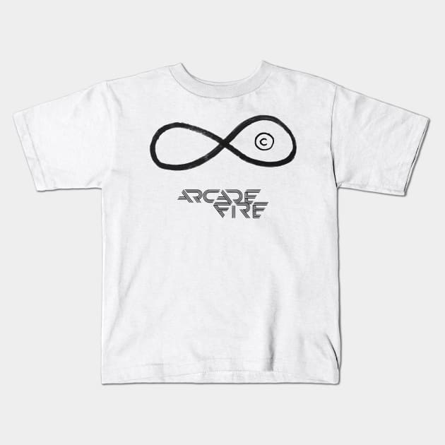 Arcade Fire Kids T-Shirt by Daniel Cantrell